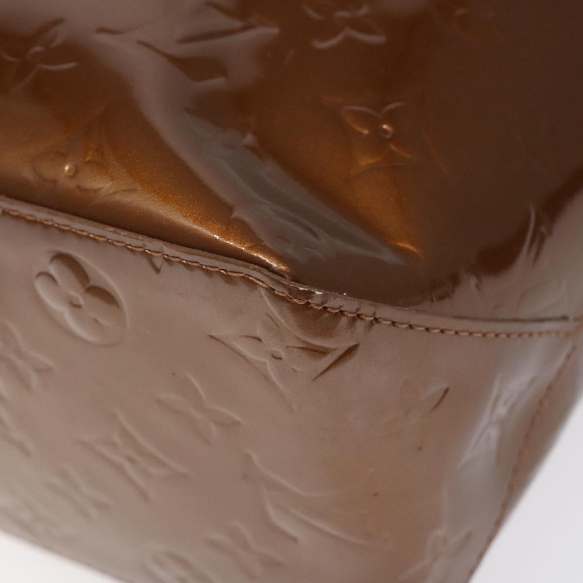Louis Vuitton Reade Handbag Monogram Vernis Brown Patent_Leather Handbag (Pre-Owned)