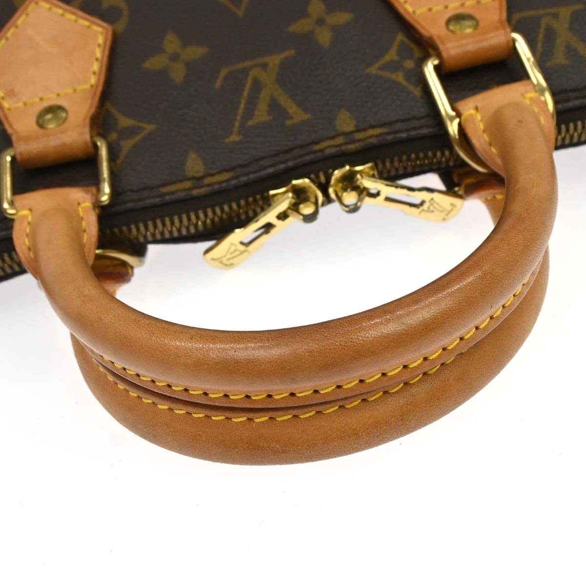 Louis Vuitton Alma Handbag Monogram Canvas Brown Canvas Handbag (Pre-Owned)