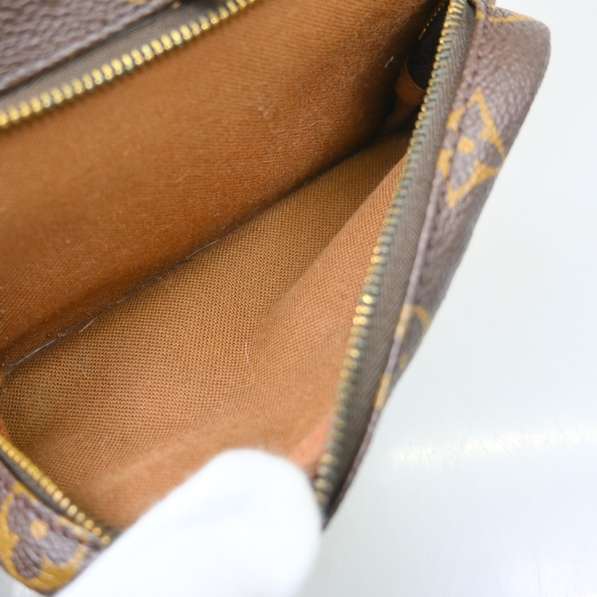 Louis Vuitton Vintage Montsouris Backpack Monogram Canvas Brown Canvas Backpack Bag (Pre-Owned)