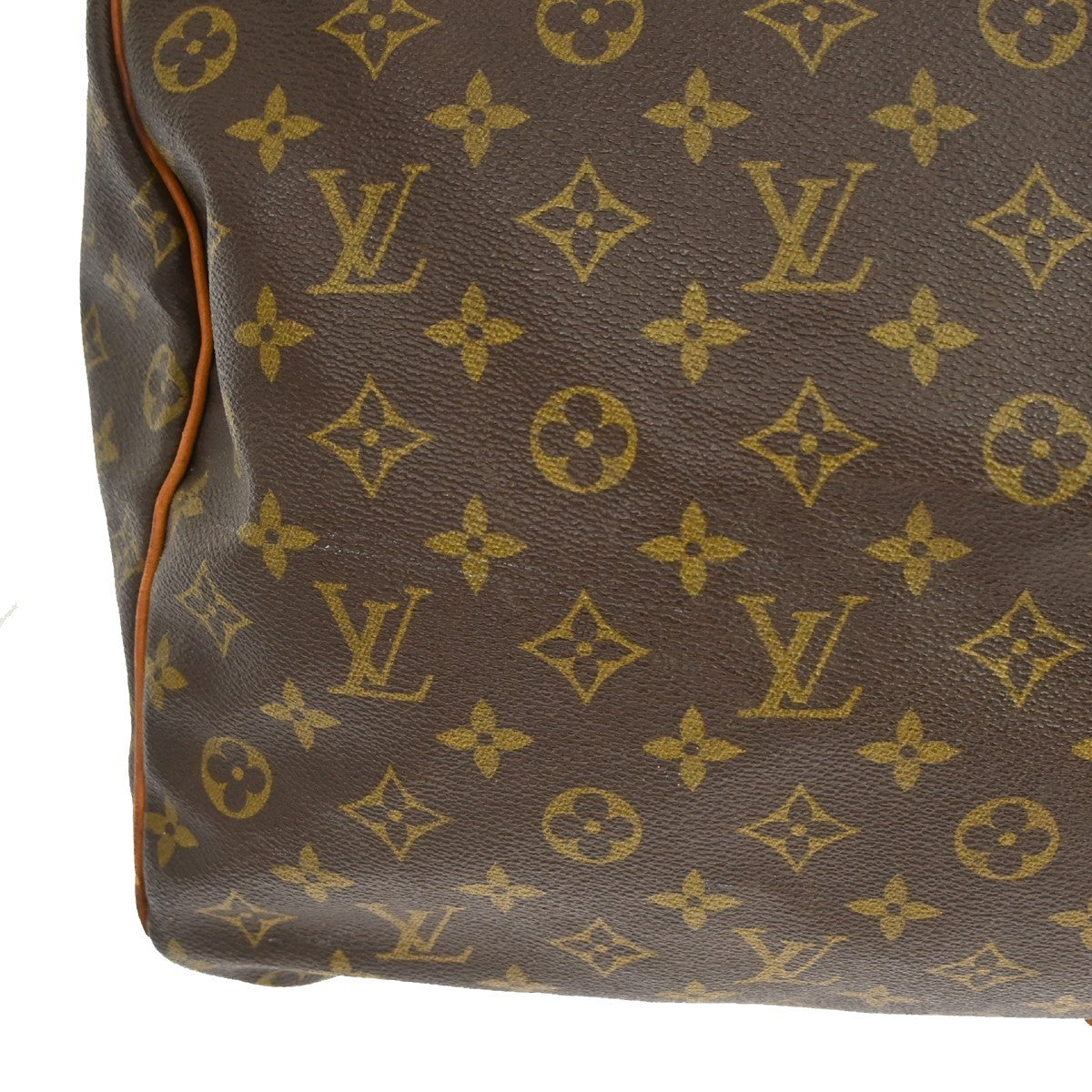 Louis Vuitton Keepall Bag Monogram Canvas Brown Canvas Travel Bag Bag (Pre-Owned)