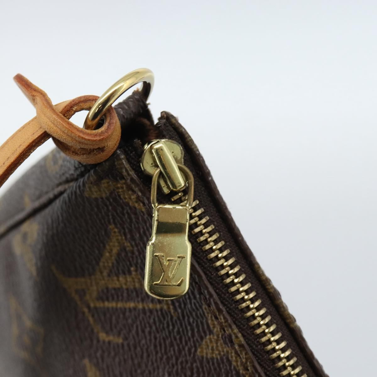 Louis Vuitton Pochette Accessoires Nm Monogram Canvas Brown Canvas Clutche & Pouche Bag (Pre-Owned)