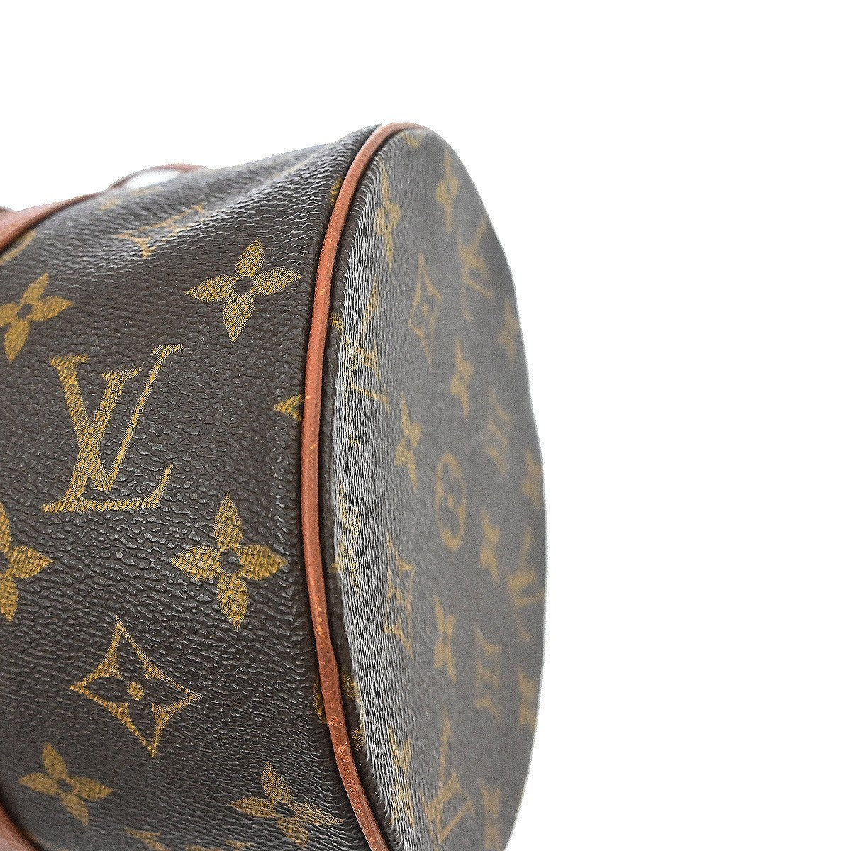 Louis Vuitton Papillon Handbag Monogram Canvas Brown Canvas Handbag (Pre-Owned)