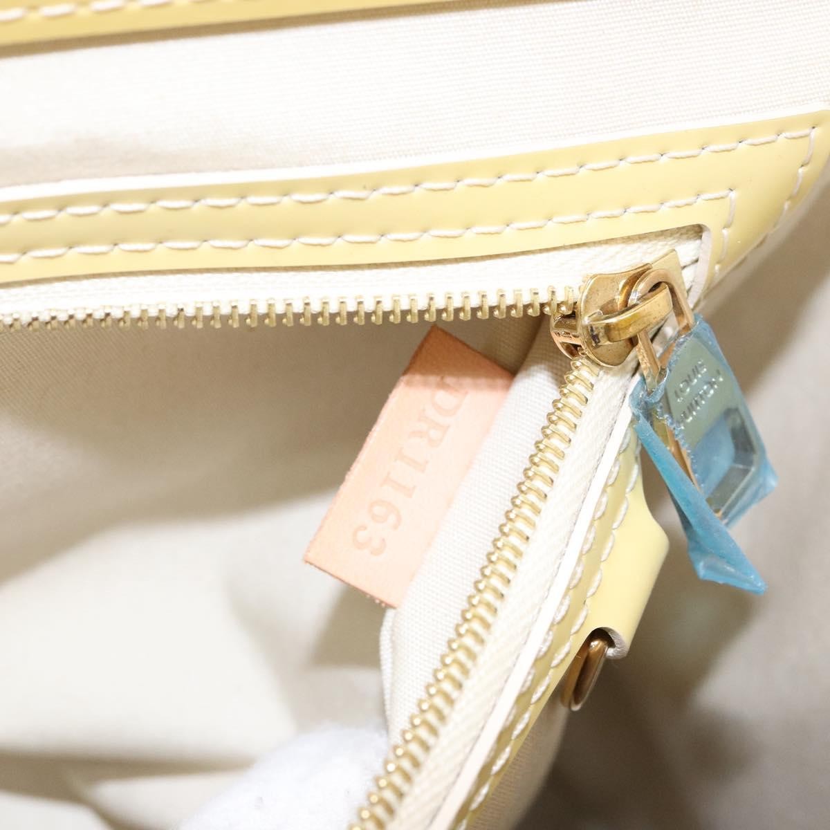 Louis Vuitton Catalina Handbag Monogram Vernis Yellow Patent_Leather Tote Bag Bag (Pre-Owned)