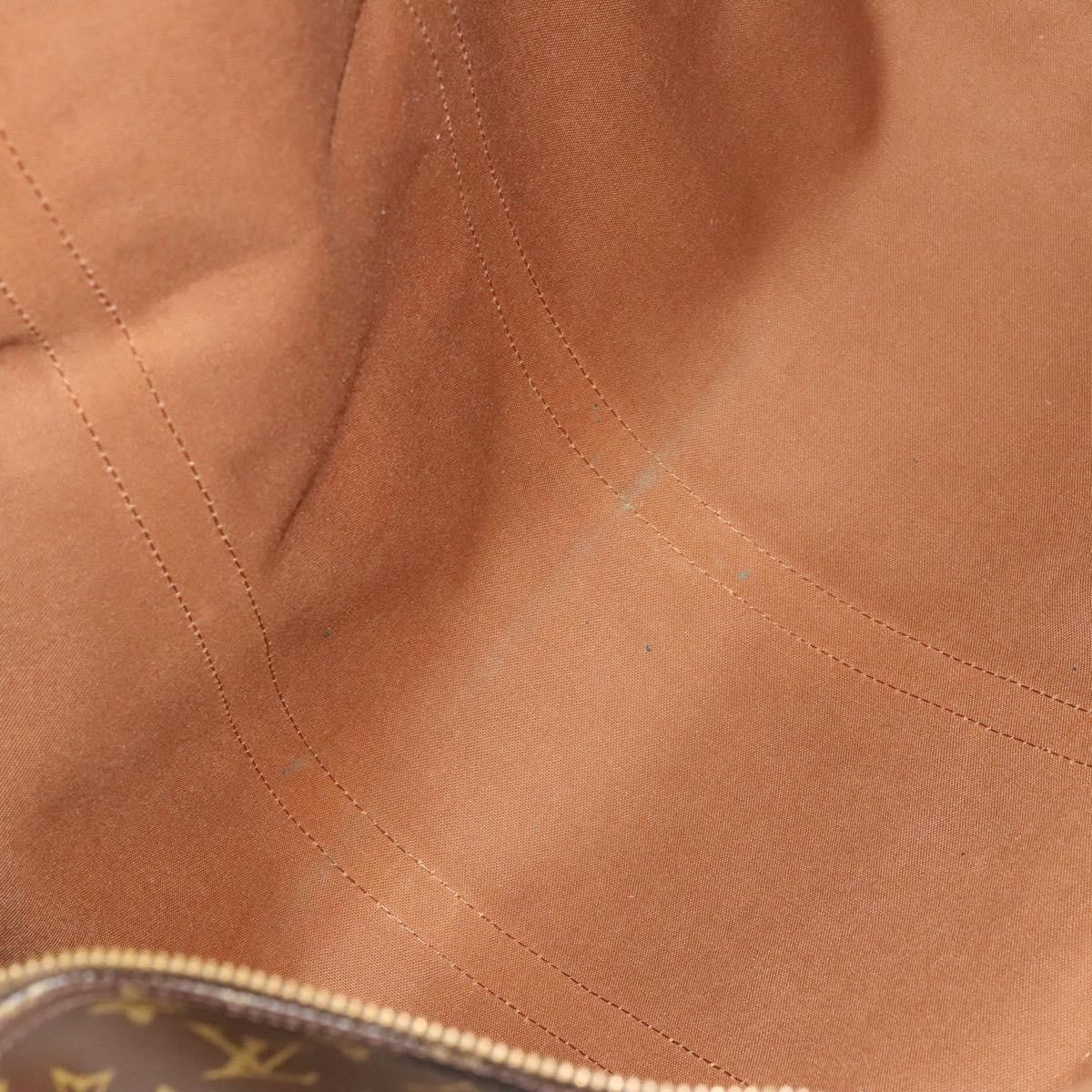 Louis Vuitton Keepall Bag Monogram Canvas Brown Canvas Travel Bag Bag (Pre-Owned)