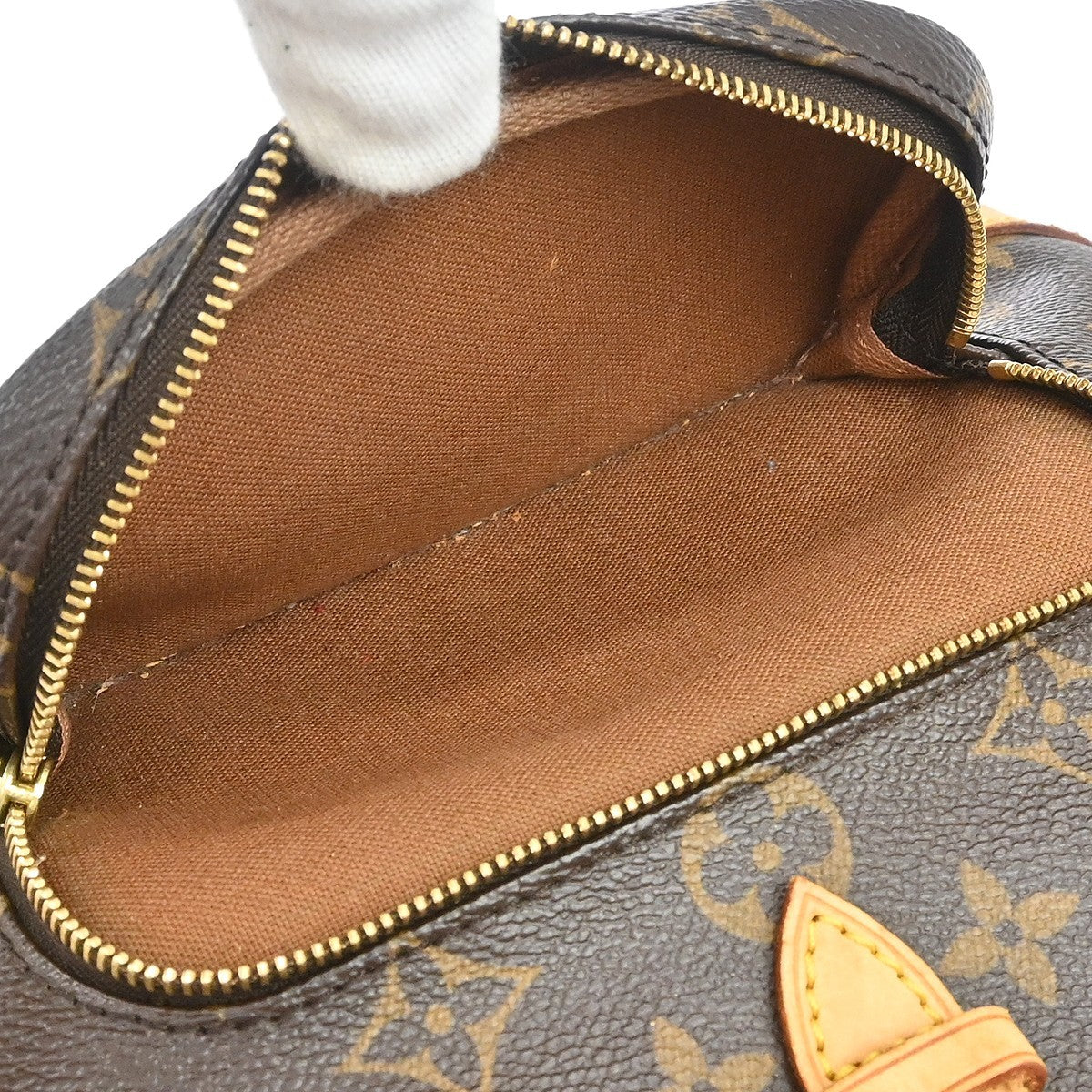 Louis Vuitton Vintage Montsouris Backpack Monogram Canvas Brown Canvas Backpack Bag (Pre-Owned)
