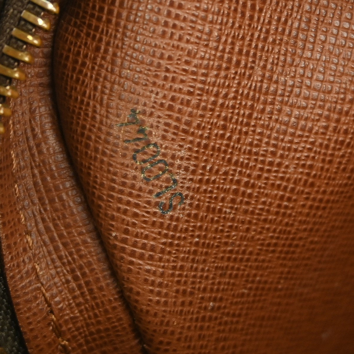 Louis Vuitton Danube Handbag Monogram Canvas Brown Canvas Shoulder Bag Bag (Pre-Owned)