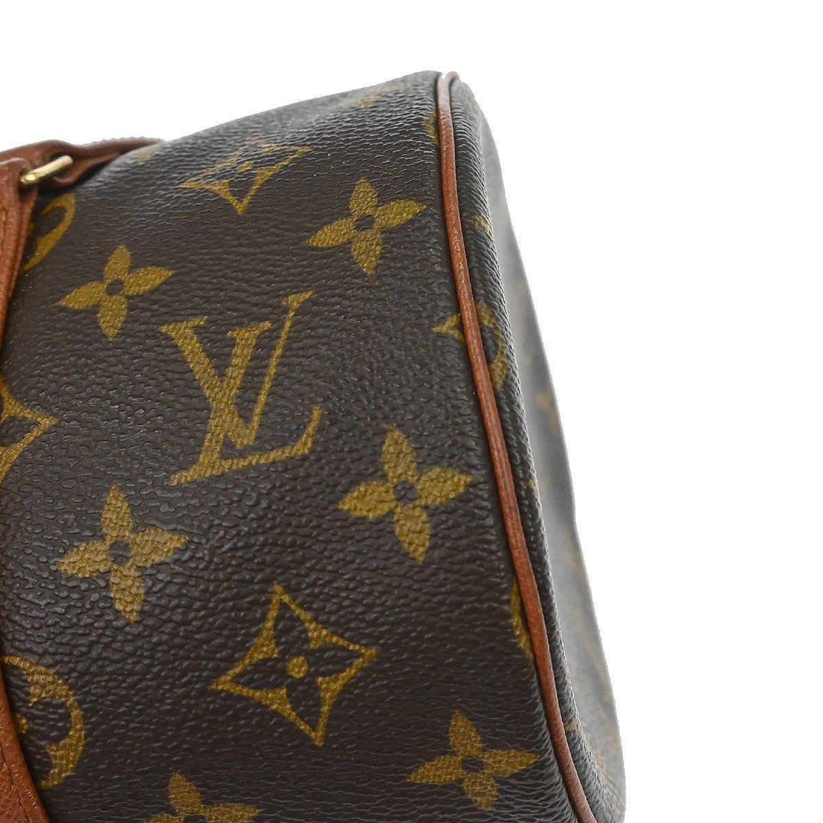 Louis Vuitton Papillon Handbag Monogram Canvas Brown Canvas Handbag (Pre-Owned)