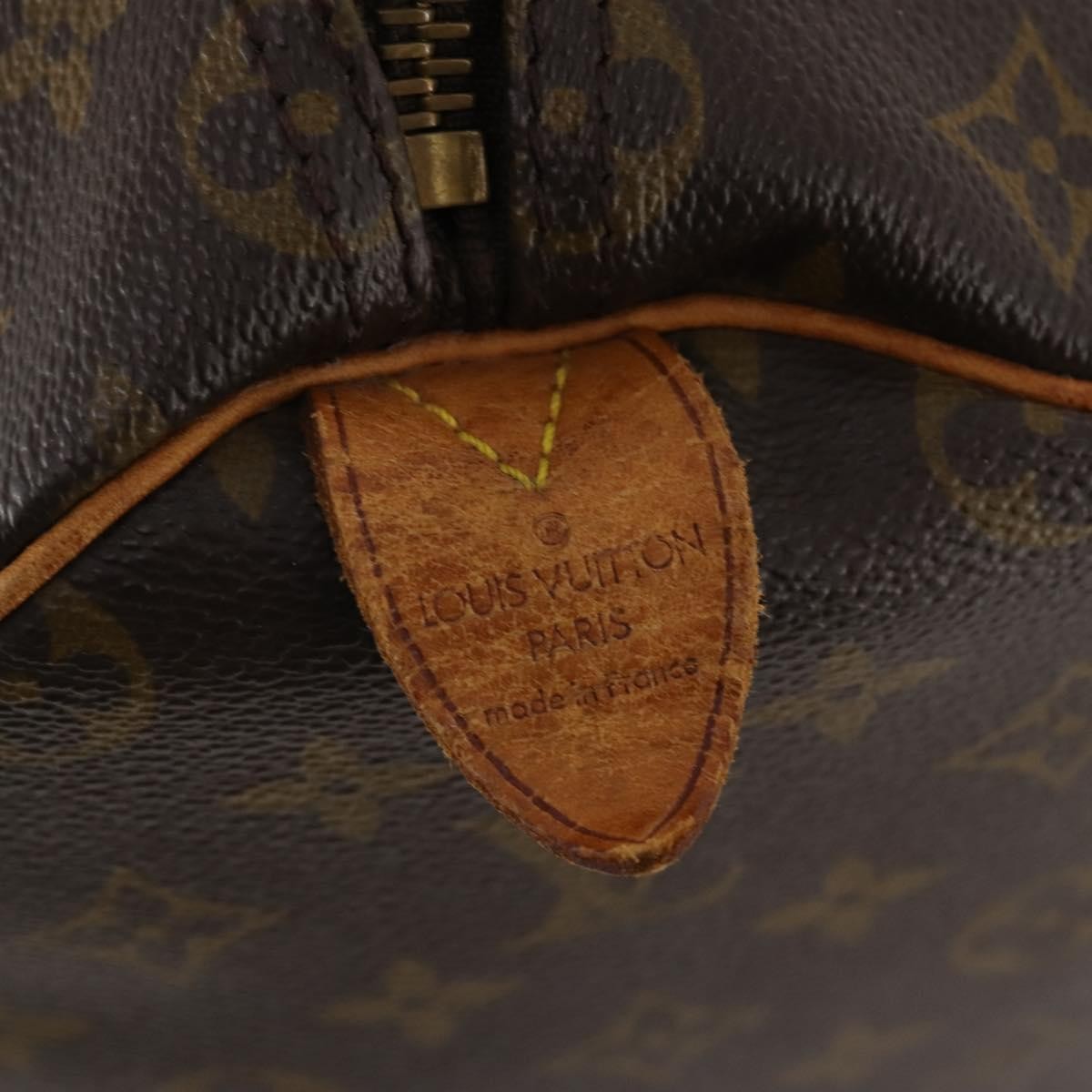 Louis Vuitton Keepall Bag Monogram Canvas Brown Canvas Travel Bag Bag (Pre-Owned)