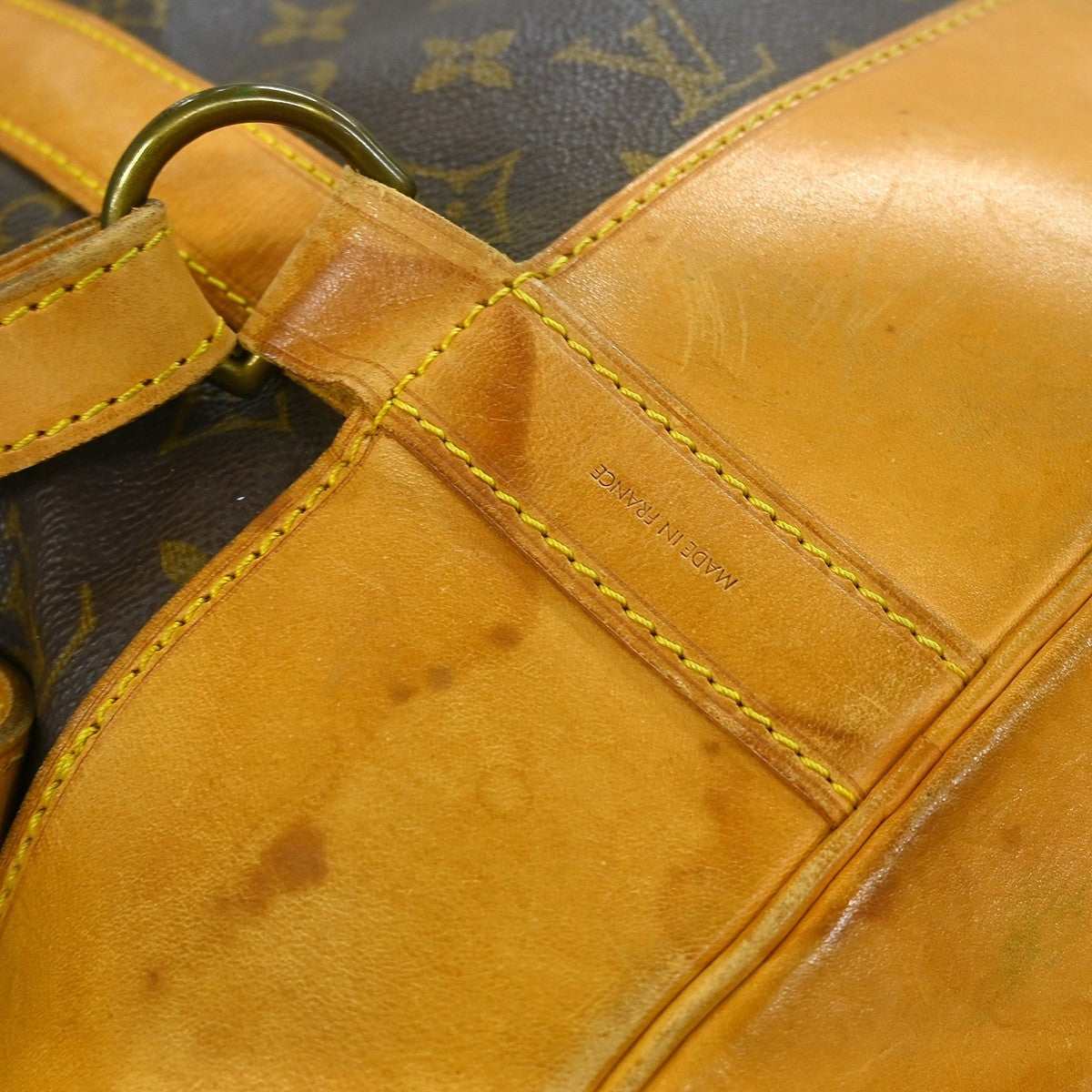 Louis Vuitton Randonnee Backpack Monogram Canvas Brown Canvas Backpack Bag (Pre-Owned)