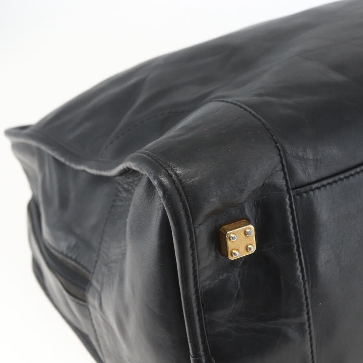 Loewe Amazona Bag Leather Gold Leather Travel Bag Bag (Pre-Owned)