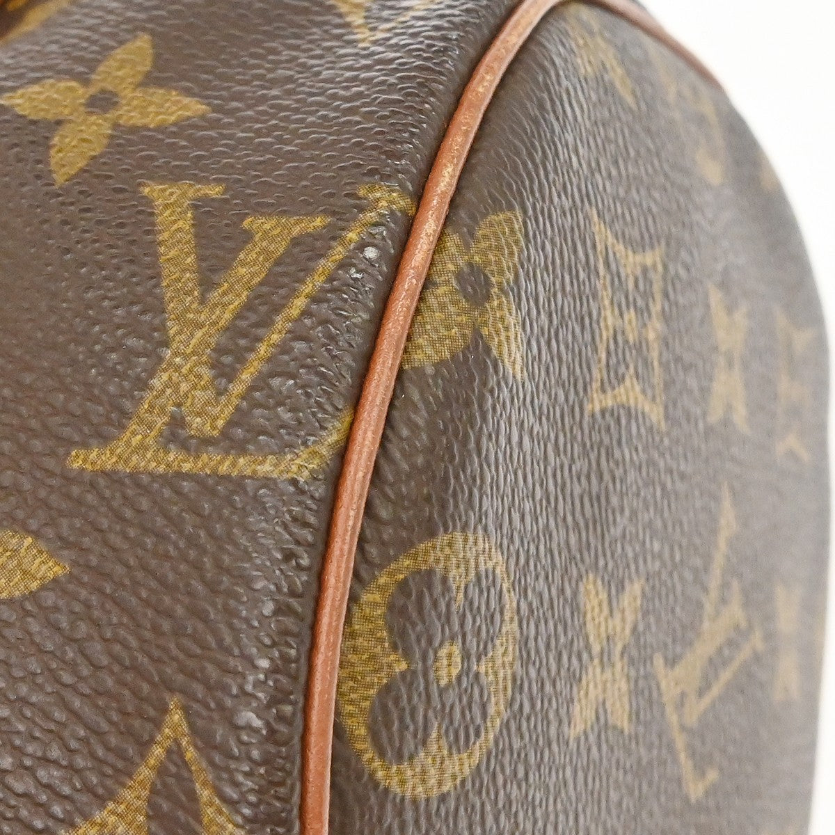 Louis Vuitton Papillon Handbag Monogram Canvas Brown Canvas Handbag (Pre-Owned)