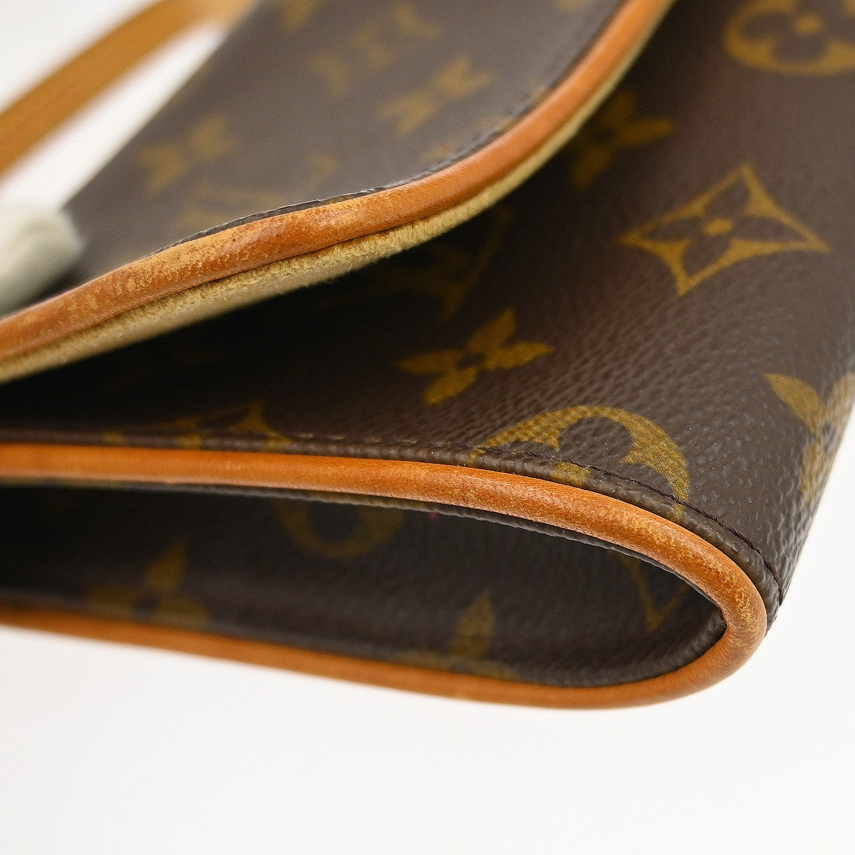 Louis Vuitton Twin Handbag Monogram Canvas Brown Canvas Clutche & Pouche Bag (Pre-Owned)