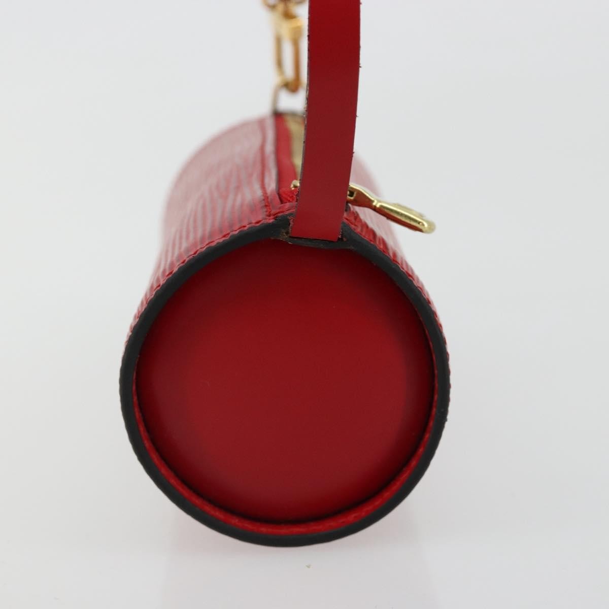 Louis Vuitton Soufflot Pochette Epi Leather Red Leather Clutche & Pouche Bag (Pre-Owned)