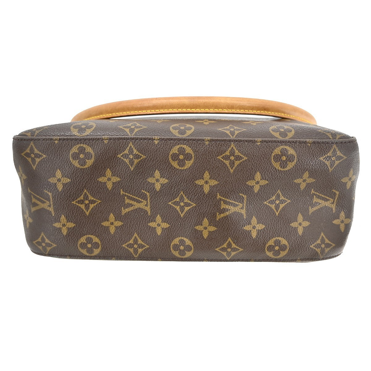 Louis Vuitton Monogram Looping Handbag Monogram Canvas Brown Canvas Shoulder Bag Bag (Pre-Owned)