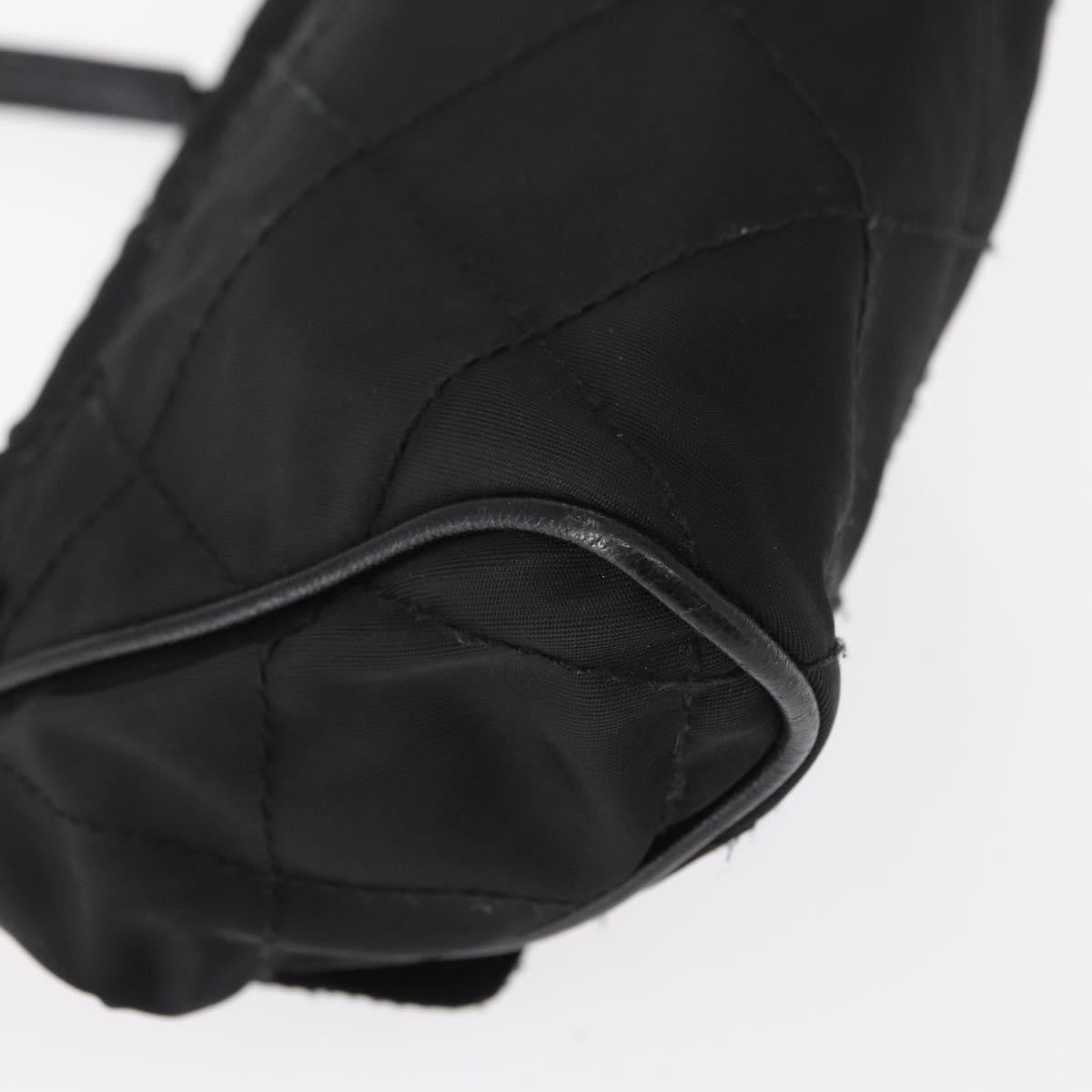 Prada Vintage Shoulder Bag Tessuto Black Nylon Shoulder Bag Bag (Pre-Owned)