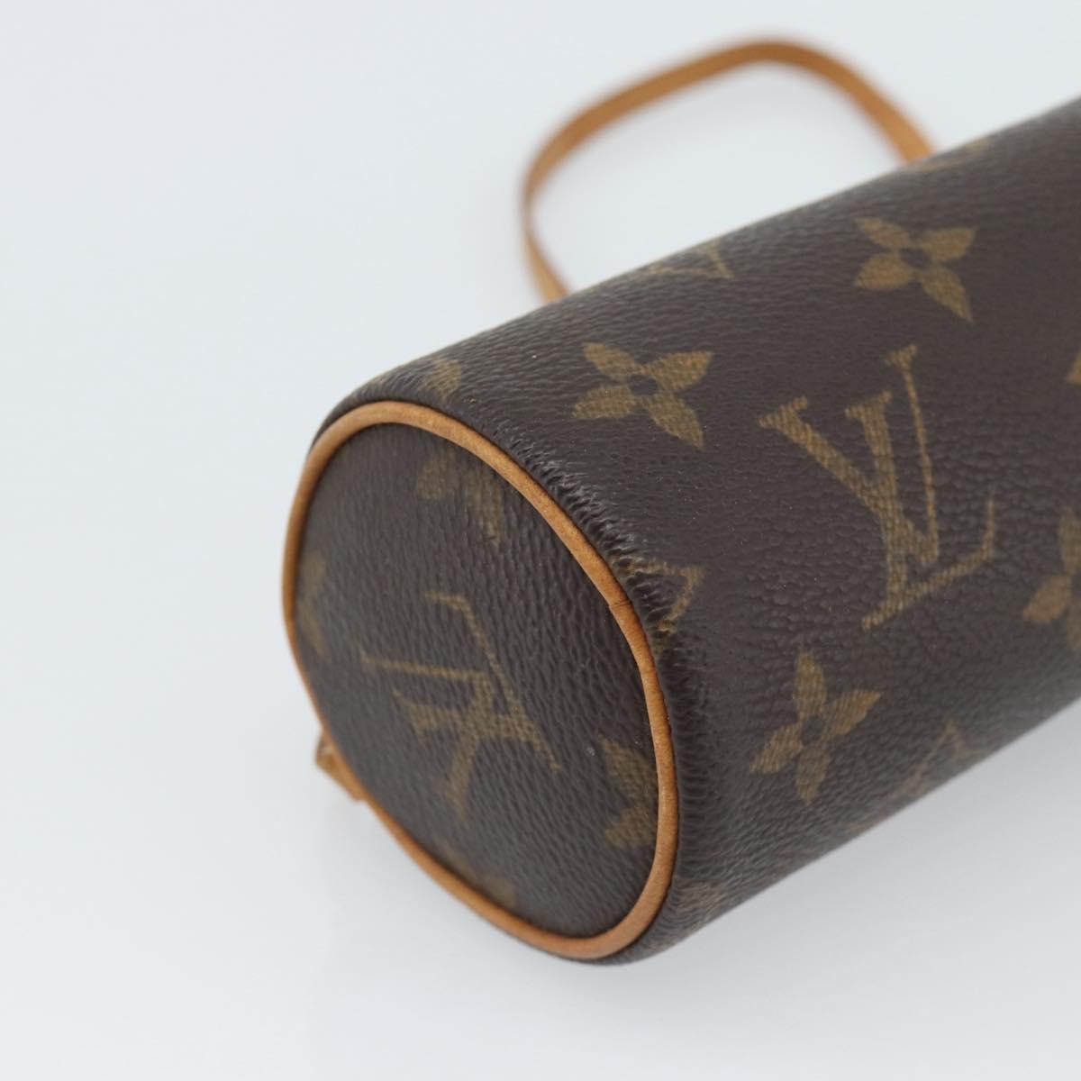 Louis Vuitton Papillon Pochette Monogram Canvas Brown Canvas Clutche & Pouche Bag (Pre-Owned)