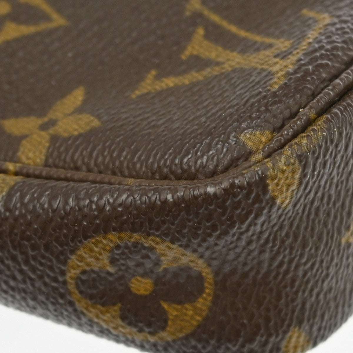 Louis Vuitton Pochette Accessoires Nm Monogram Canvas Brown Canvas Clutche & Pouche Bag (Pre-Owned)