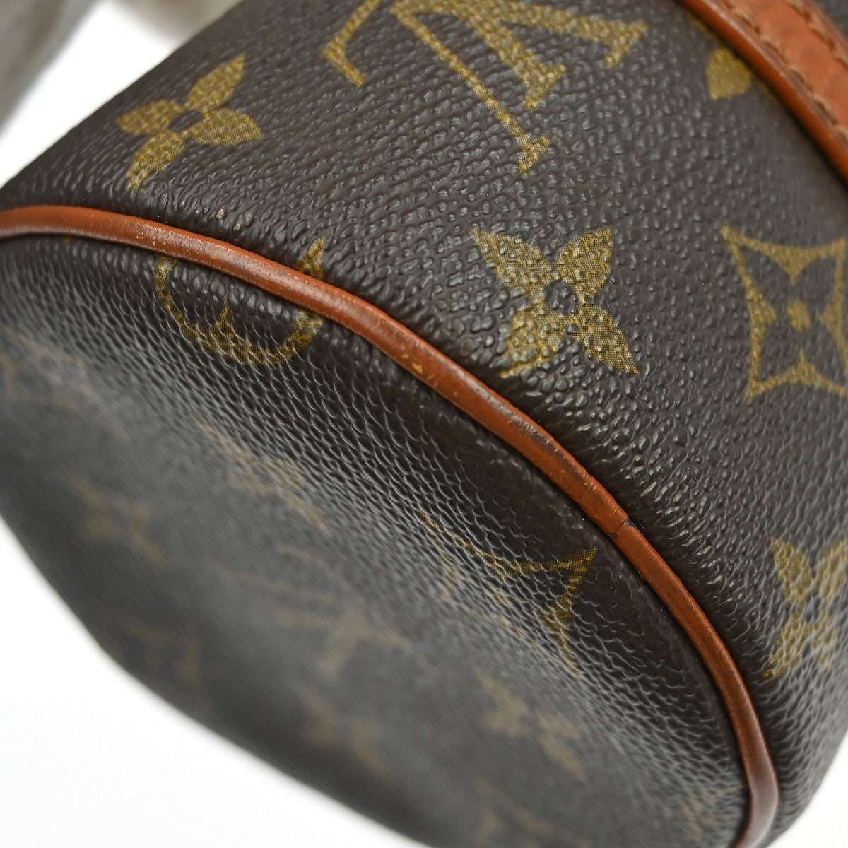 Louis Vuitton Papillon Handbag Monogram Canvas Brown Canvas Handbag (Pre-Owned)