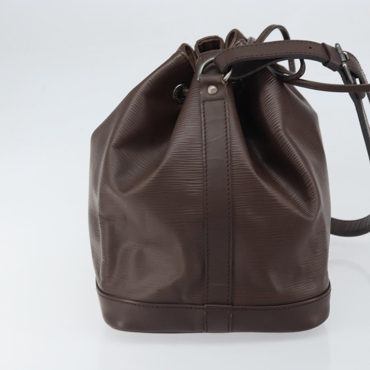 Louis Vuitton Noe Handbag Epi Leather Brown Leather Shoulder Bag Bag (Pre-Owned)
