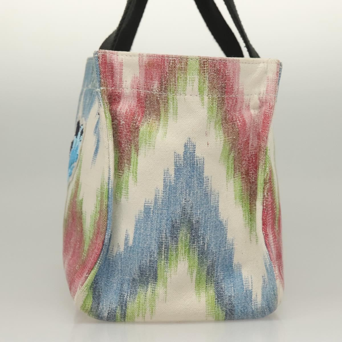 Loewe Paula's Ibiza Tote Embellished Printed Canvas Multicolour Canvas Bag (Pre-Owned)