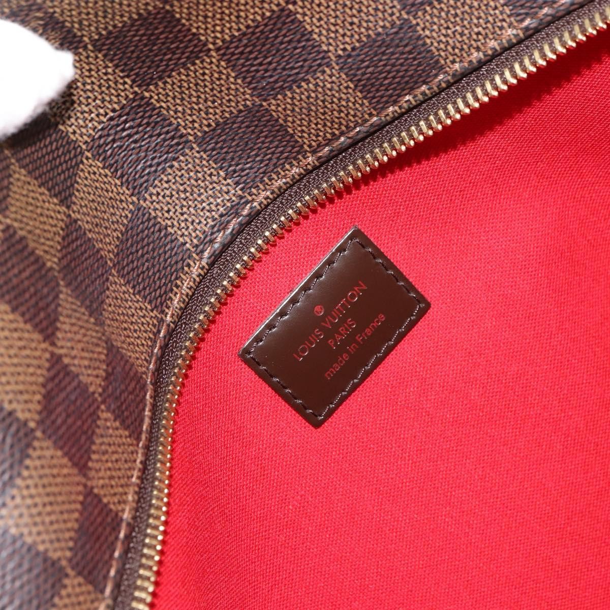 Louis Vuitton Bloomsbury Handbag Damier Brown Canvas Handbag (Pre-Owned)