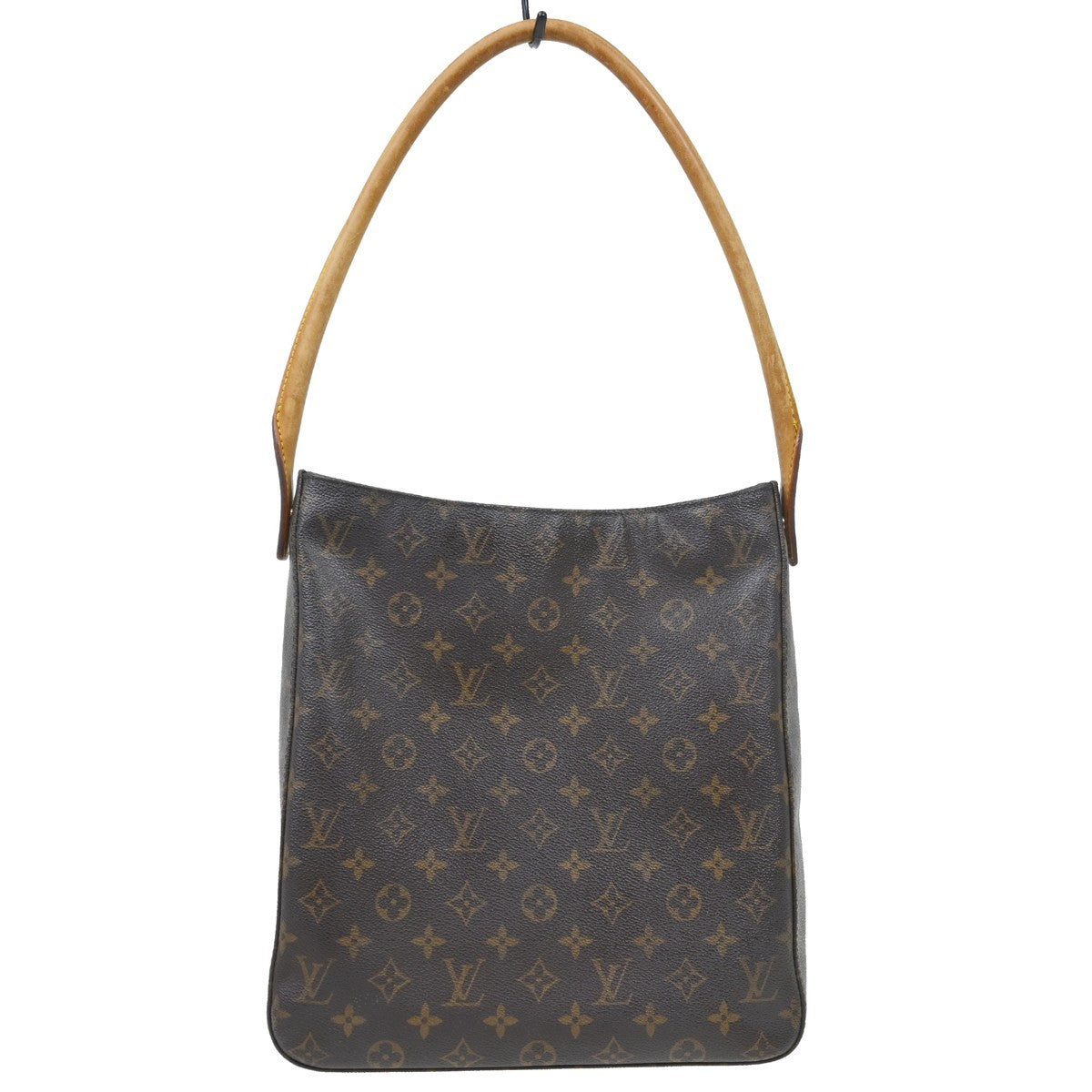 Louis Vuitton Monogram Looping Handbag Monogram Canvas Brown Canvas Shoulder Bag Bag (Pre-Owned)