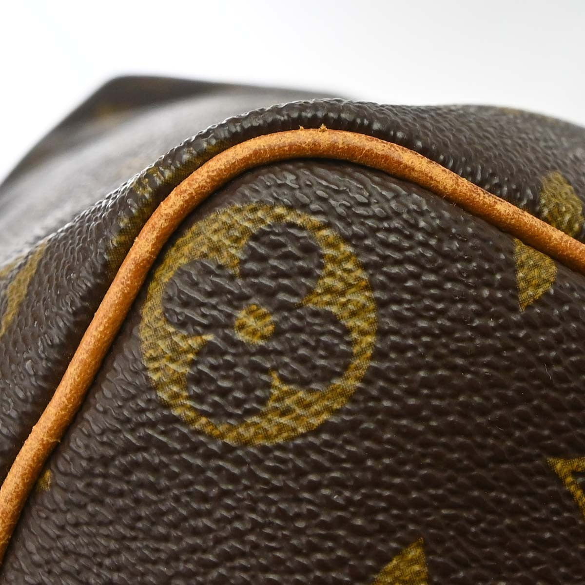 Louis Vuitton Speedy Handbag Monogram Canvas Brown Canvas Handbag (Pre-Owned)