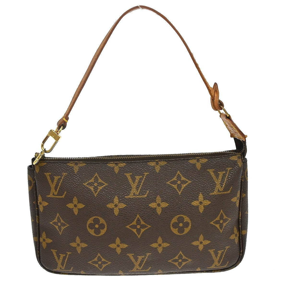 Louis Vuitton Pochette Accessoires Nm Monogram Canvas Brown Canvas Clutche & Pouche Bag (Pre-Owned)