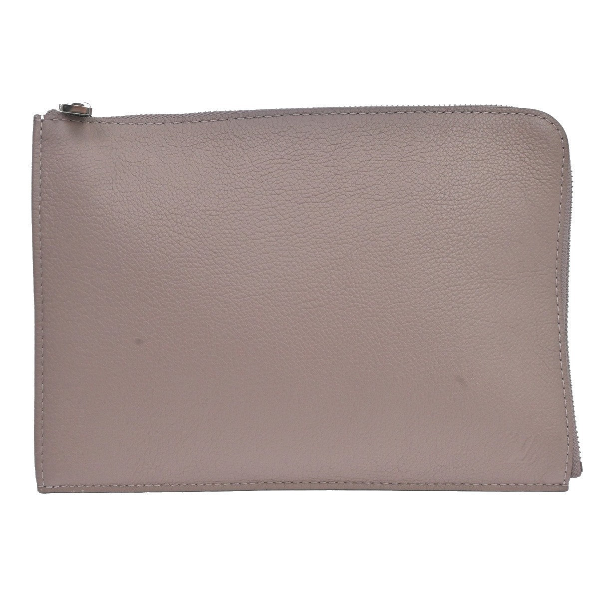 Louis Vuitton Zip Around Pochette Jour Leather Beige Leather Clutche & Pouche Bag (Pre-Owned)