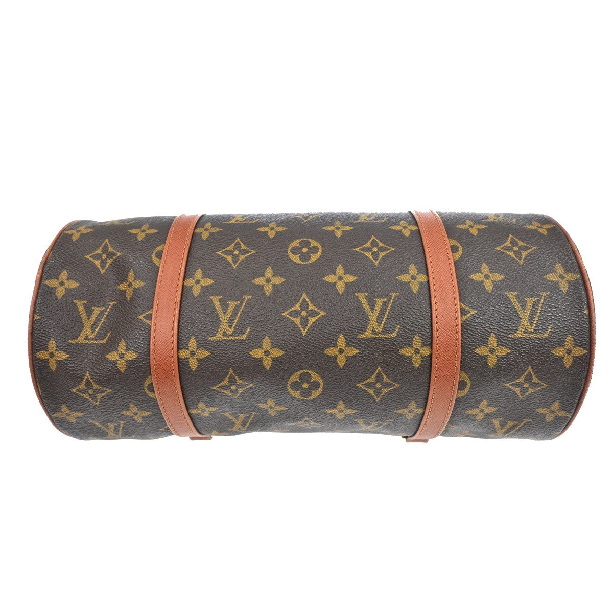 Louis Vuitton Papillon Handbag Monogram Canvas Brown Canvas Handbag (Pre-Owned)
