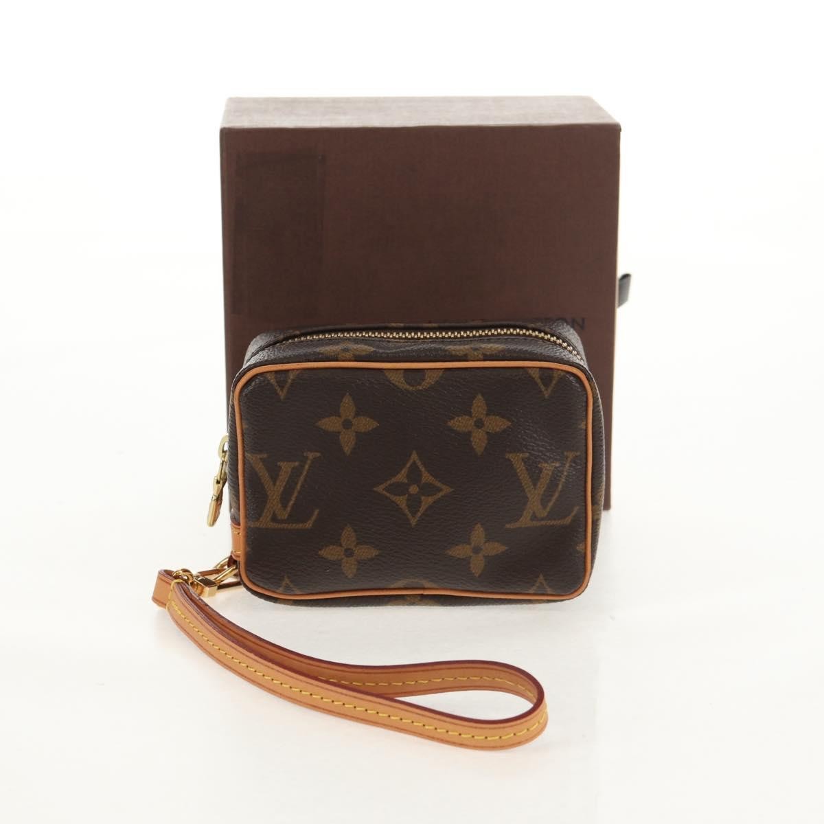 Louis Vuitton Wapity Trousse Pouch Monogram Canvas Brown Canvas Clutche & Pouche Bag (Pre-Owned)