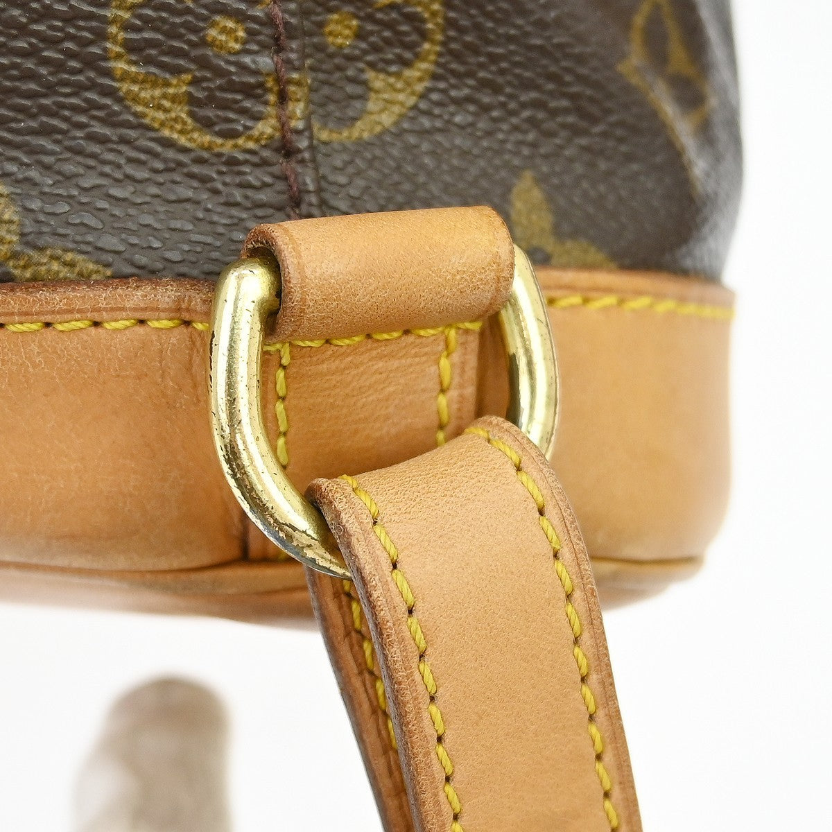Louis Vuitton Montsouris Backpack Monogram Canvas Brown Canvas Backpack Bag (Pre-Owned)
