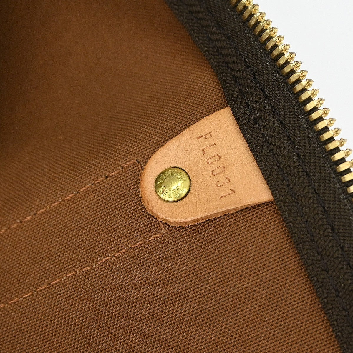 Louis Vuitton Keepall Bag Monogram Canvas Brown Canvas Travel Bag Bag (Pre-Owned)