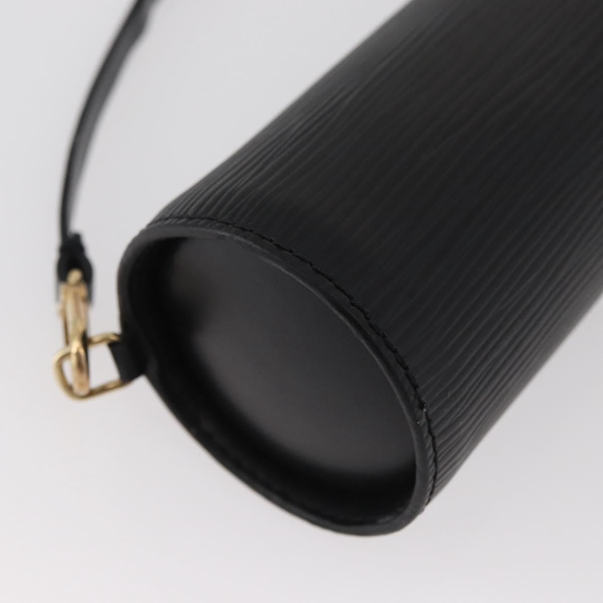 Louis Vuitton Soufflot Pochette Epi Leather Black Leather Clutche & Pouche Bag (Pre-Owned)