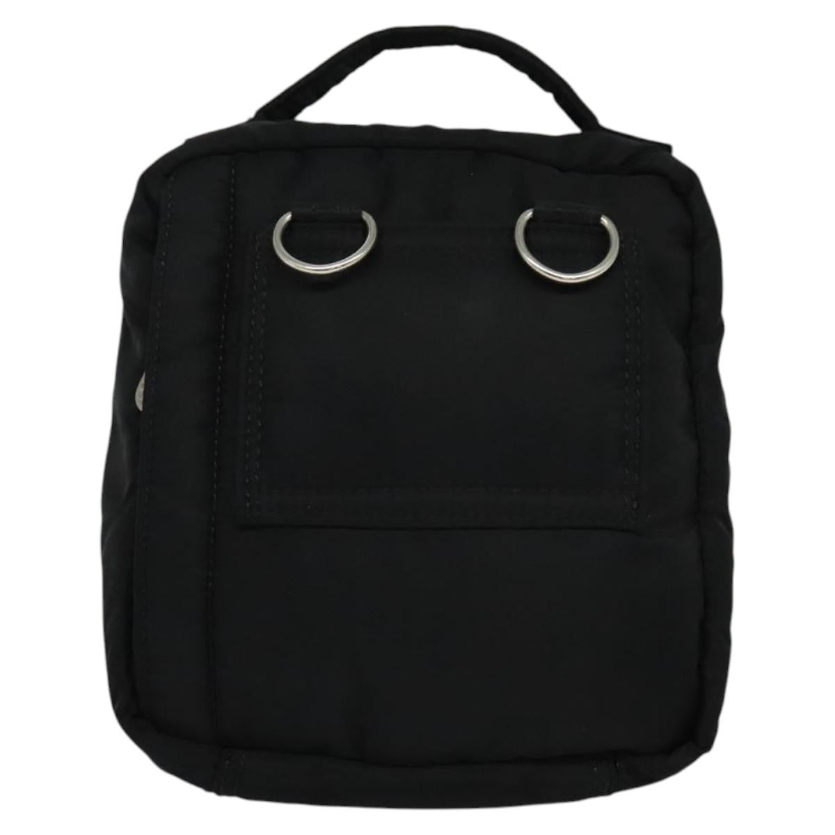 Burberry Nova Check Black Label Nylon Black Nylon Shoulder Bag Bag (Pre-Owned)