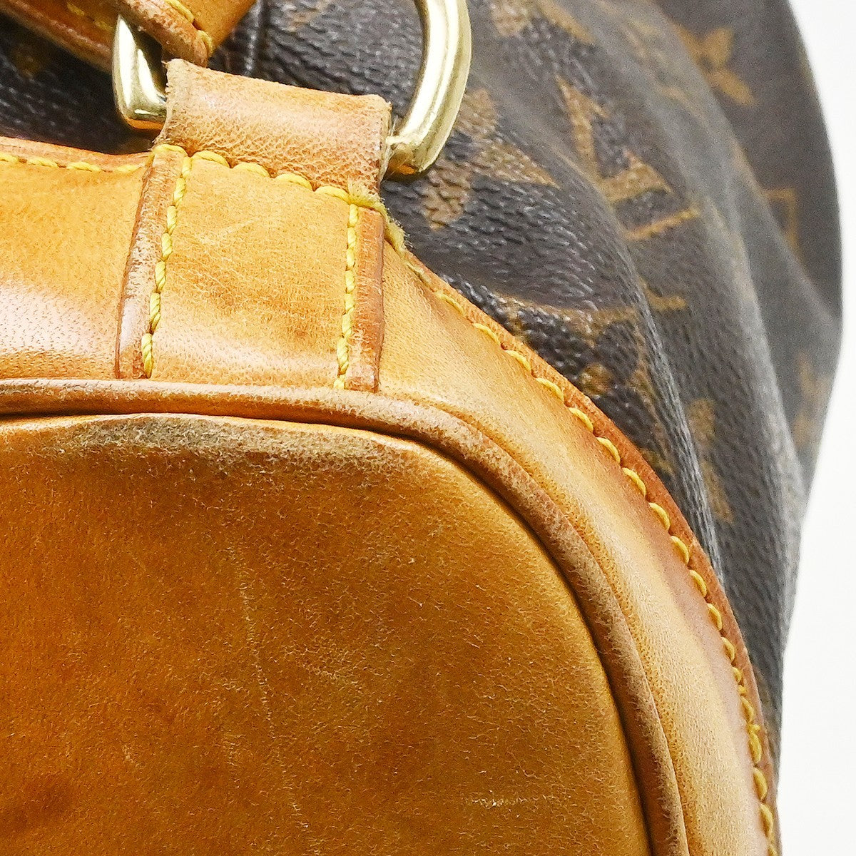 Louis Vuitton Vintage Montsouris Backpack Monogram Canvas Brown Canvas Backpack Bag (Pre-Owned)