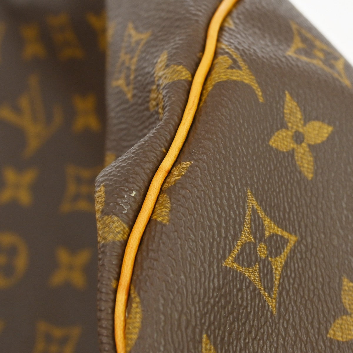 Louis Vuitton Keepall Bag Monogram Canvas Brown Canvas Travel Bag Bag (Pre-Owned)