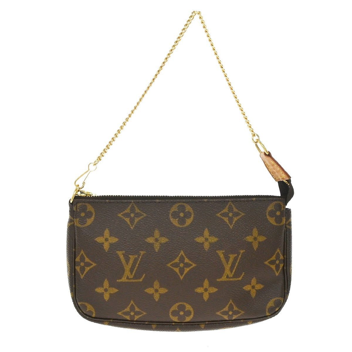 Louis Vuitton Pochette Accessoires Nm Monogram Canvas Brown Canvas Clutche & Pouche Bag (Pre-Owned)