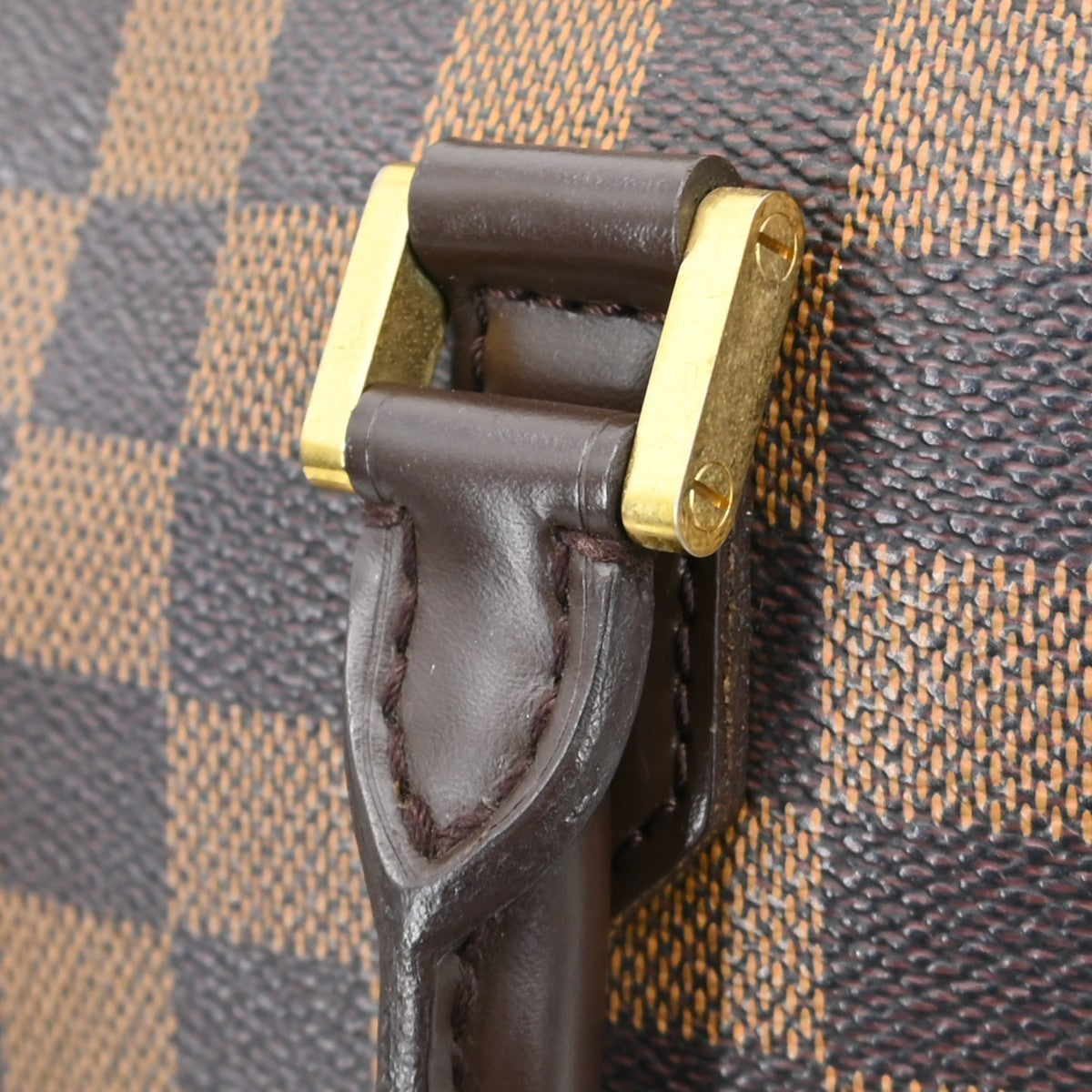 Louis Vuitton Brera Handbag Damier Brown Canvas Handbag (Pre-Owned)