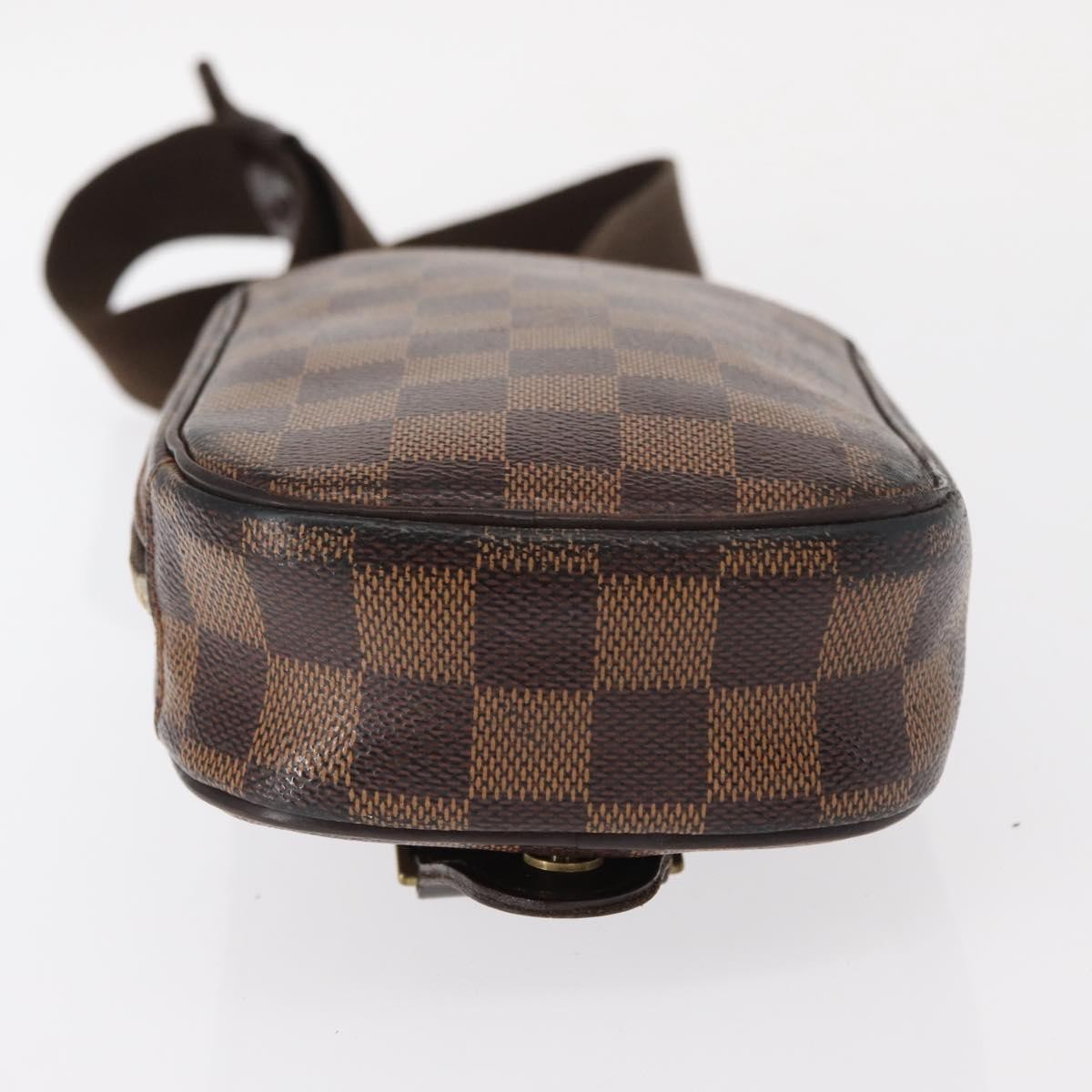 Louis Vuitton Pochette Gange Damier Brown Canvas Clutche & Pouche Bag (Pre-Owned)