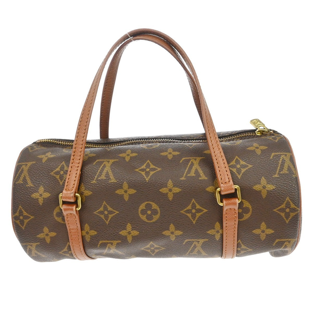 Louis Vuitton Papillon Handbag Monogram Canvas Brown Canvas Handbag (Pre-Owned)