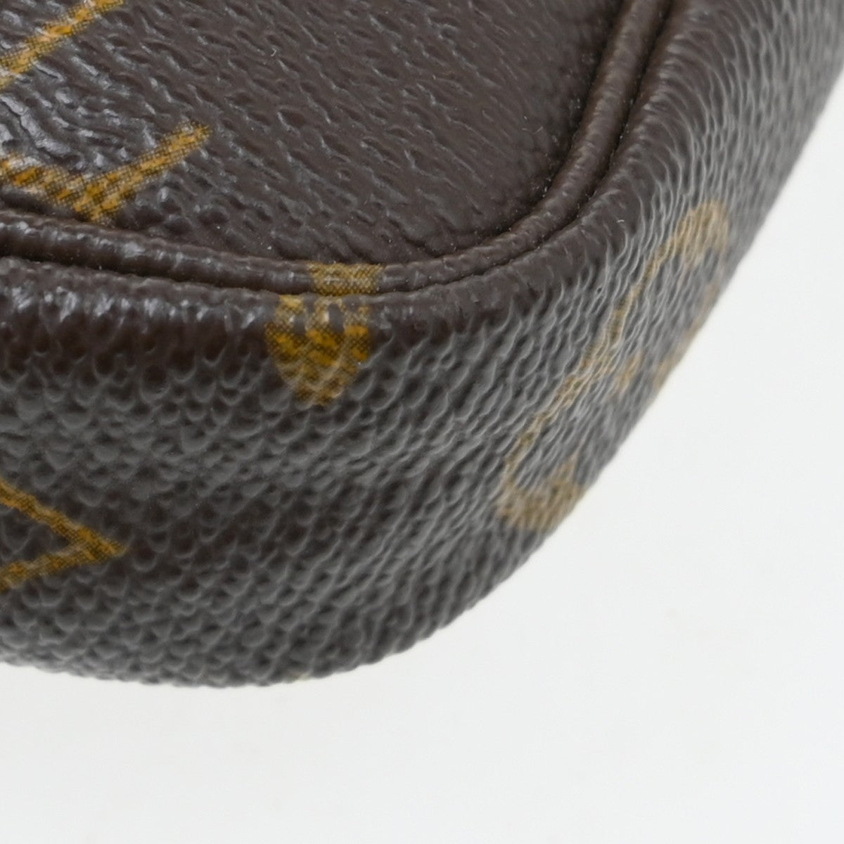 Louis Vuitton Pochette Accessoires Nm Monogram Canvas Brown Canvas Clutche & Pouche Bag (Pre-Owned)