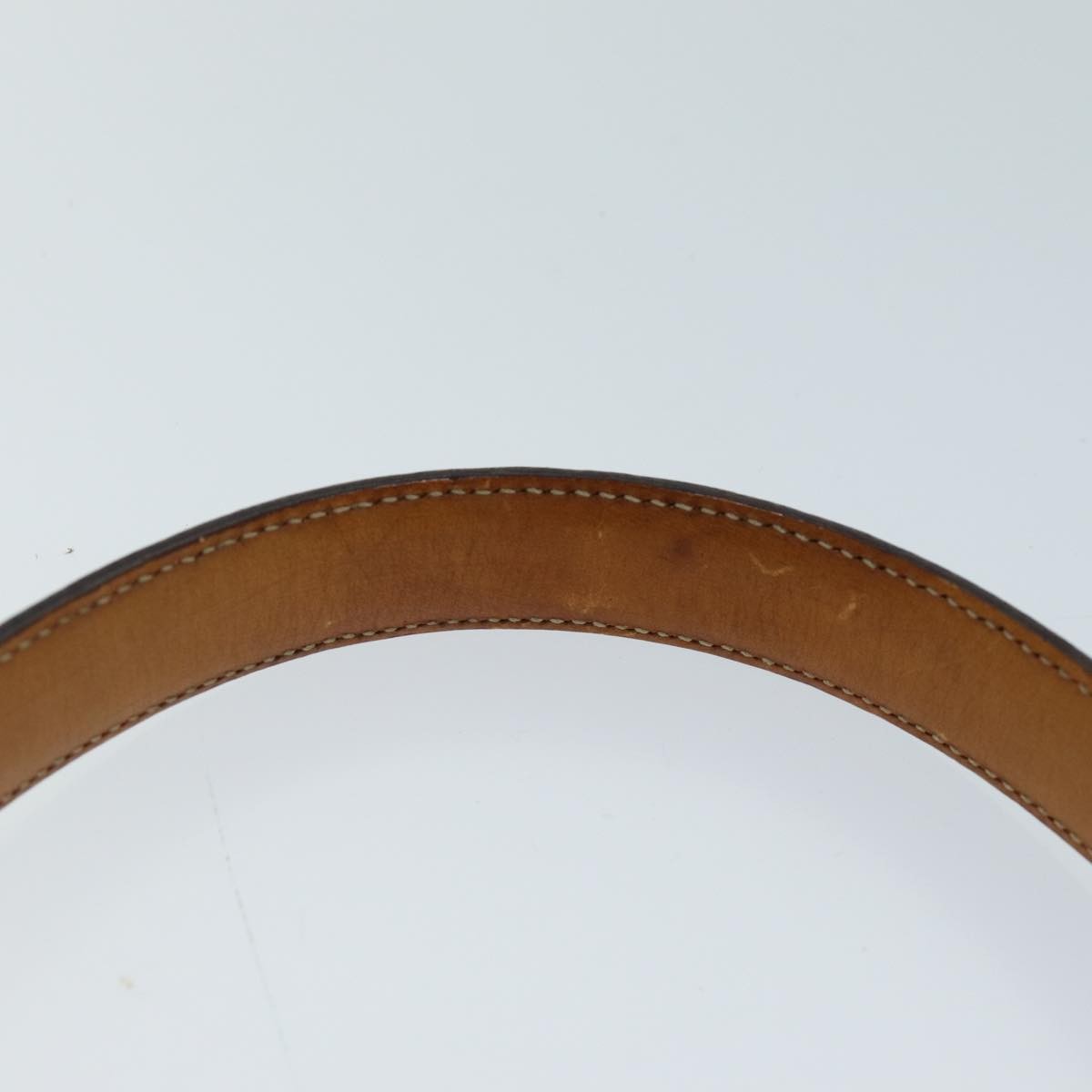 Celine Macadam Handbag Macadam With Leather Brown Canvas Handbag (Pre-Owned)