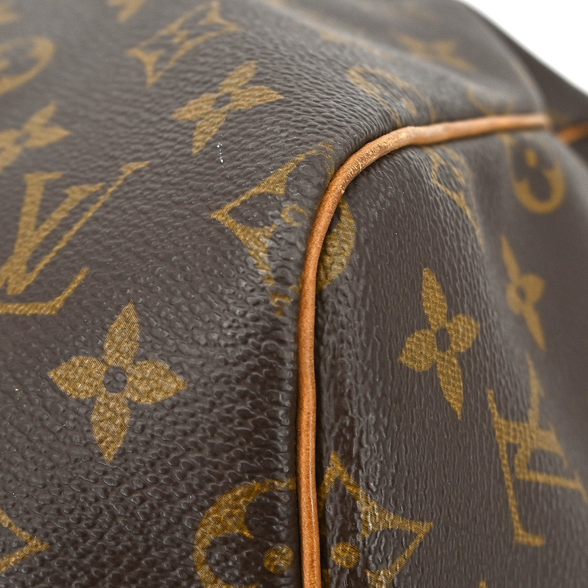 Louis Vuitton Keepall Bag Monogram Canvas Brown Canvas Travel Bag Bag (Pre-Owned)