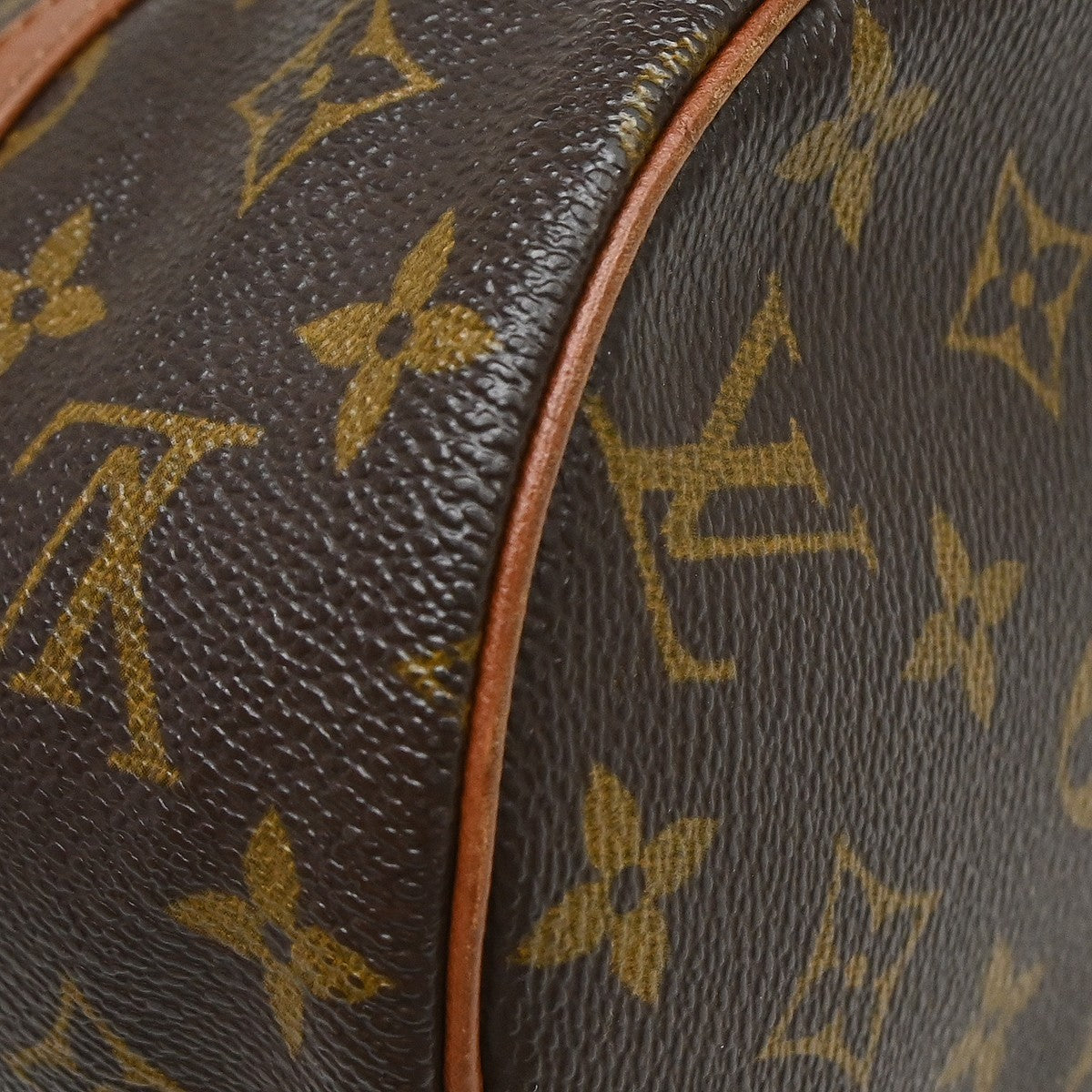 Louis Vuitton Papillon Handbag Monogram Canvas Brown Canvas Handbag (Pre-Owned)