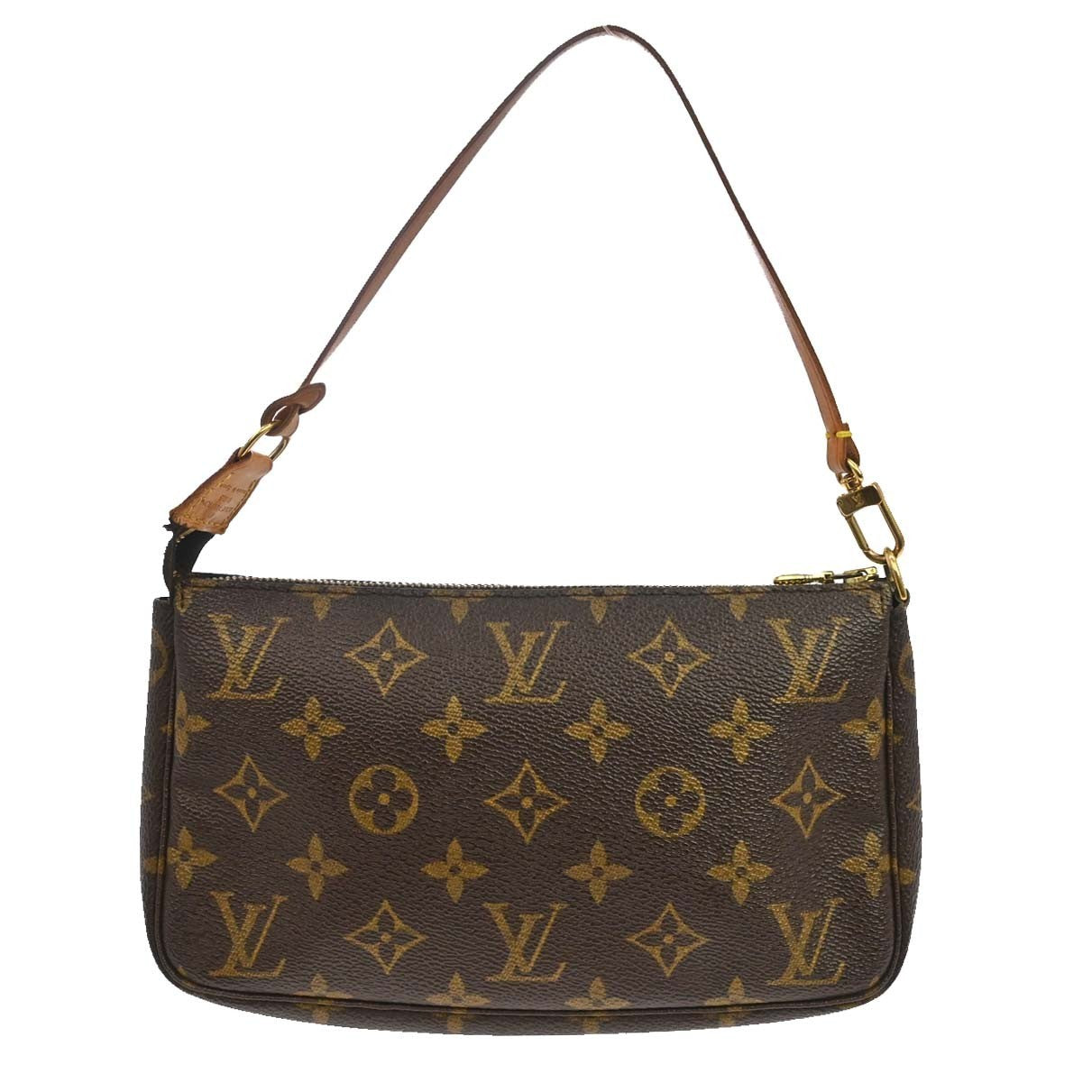 Louis Vuitton Pochette Accessoires Nm Monogram Canvas Brown Canvas Clutche & Pouche Bag (Pre-Owned)