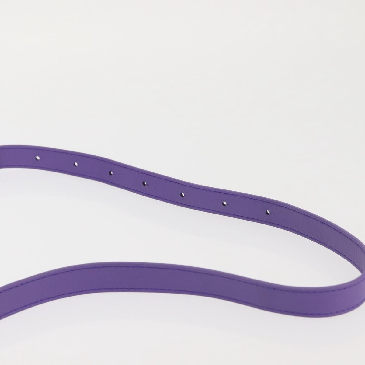 Bottega Veneta Cassette Crossbody Bag Padded Maxi Intrecciato Leather Purple Leather Bag (Pre-Owned)