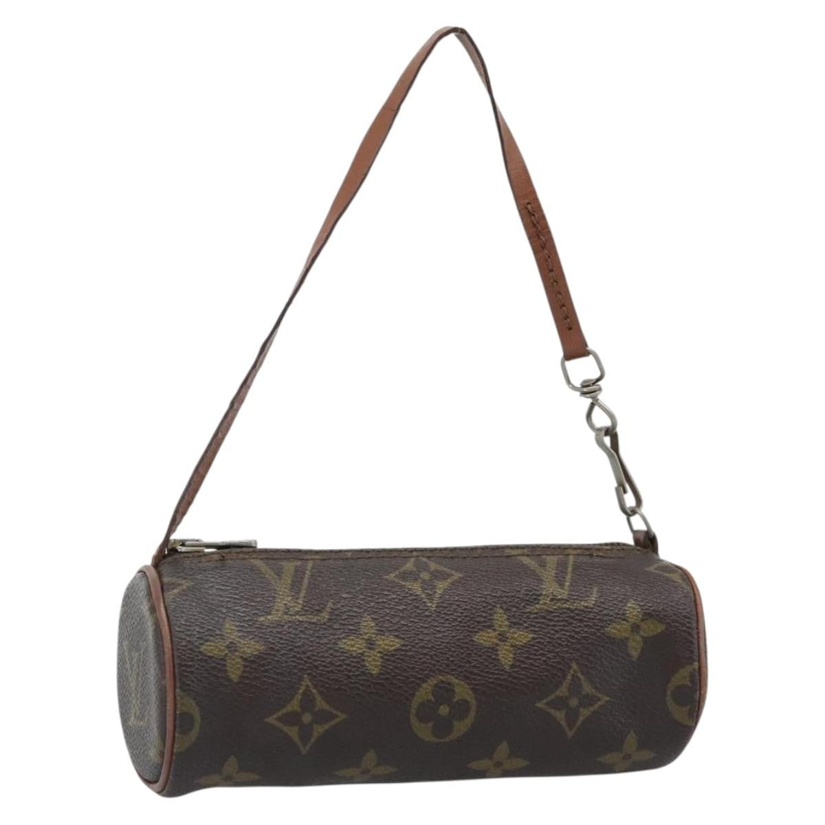 Louis Vuitton Papillon Pochette Monogram Canvas Brown Canvas Clutche & Pouche Bag (Pre-Owned)