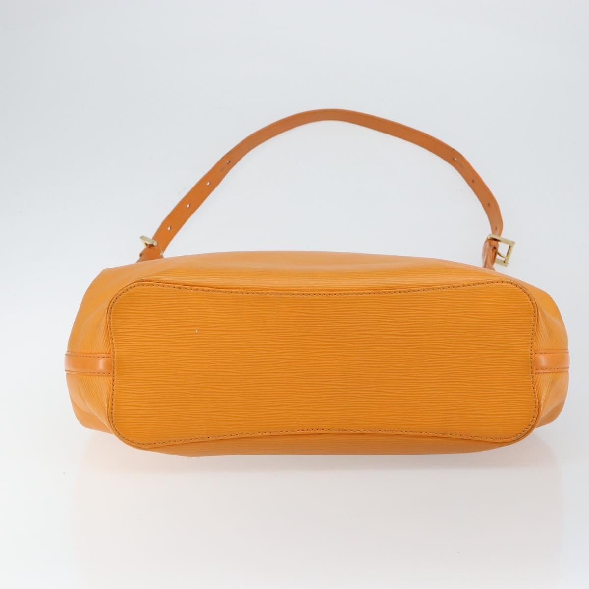 Louis Vuitton Mandara Handbag Epi Leather Orange Leather Shoulder Bag Bag (Pre-Owned)