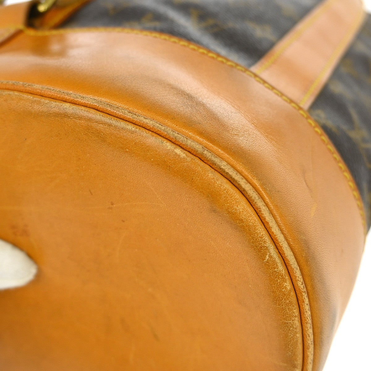 Louis Vuitton Randonnee Backpack Monogram Canvas Brown Canvas Shoulder Bag Bag (Pre-Owned)